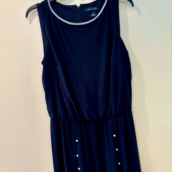 Black Rhinestone Jumpsuit - Picture 5 of 6